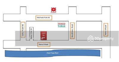 ขาย - ที่ดิน 445 ตรว ติดพระราม 3, กรุงเทพ