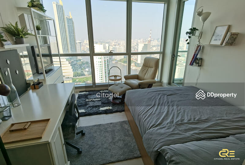 The River by Raimon Land, Bangkok, Soi Charoen Nakorn 13, Charoen Nakorn Road, Khlong Ton Sai, Khlong San, Bangkok, 2 Bedrooms, 102 sqm, Condo For Rent, by Citadel Real Estate Co., Ltd. -, 9046682 - DDproperty.com