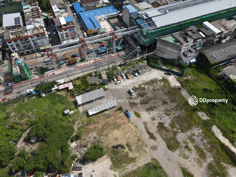 ขายถูกที่สุด! ที่ดินติดสถานี BTS สำโรง (จุด Hub รถไฟฟ้า 2 สี #เขียวอ่อนและเหลือง)