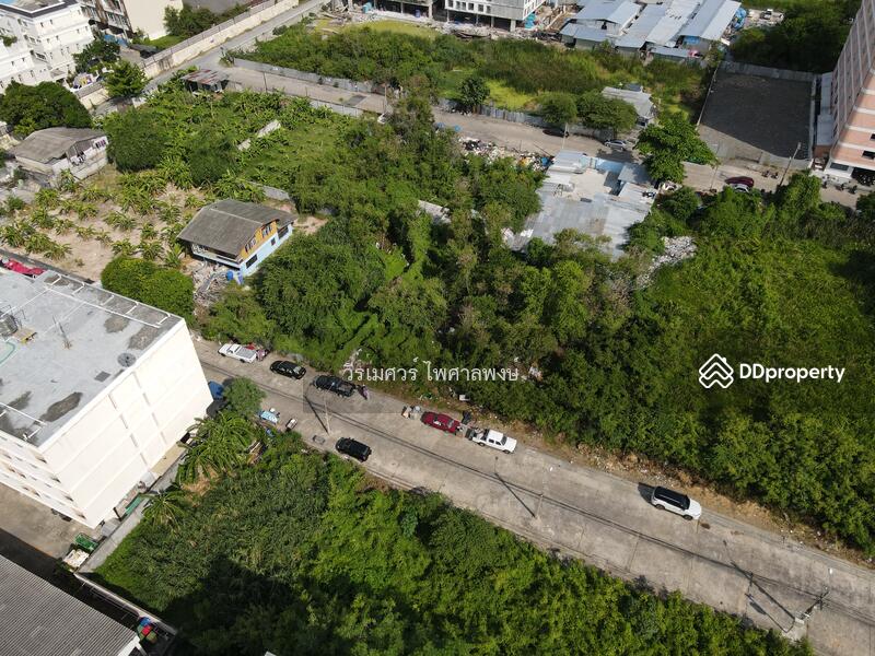 ขาย ที่ดินถนนศรีนครินทร์—ใกล้สถานี BTS เพียง 300 m. (เหมาะวางผังทำ Home Office +คอนโด Low Rise)