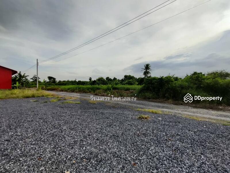 ขายถูก! ที่ดิน ติดถนนกรุงเทพกรีฑา-ตัดใหม่ (เหมาะวางผังทำ Home Office +Townhome +แนวราบ)