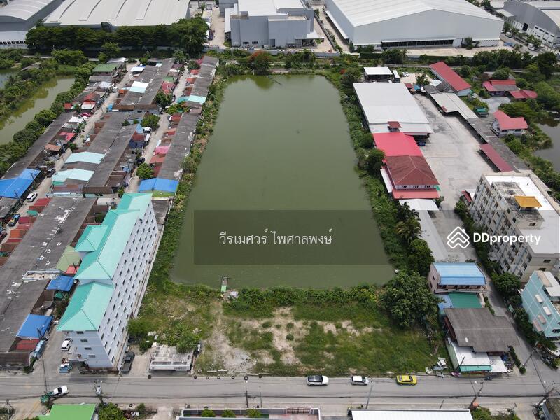 ขายถูก! ที่ดินถนนบางนา-ตราด—ผังสีม่วง ( Zone อุตสาหกรรม ) เนื้อที่ 9-0-40 ไร่ เหมาะสร้างโรงงาน