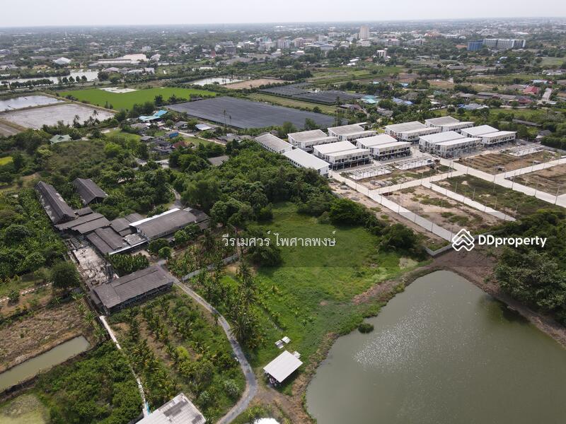 ขายถูก! ที่ดินหลัง ม.ราชภัฏนครปฐม อ.เมืองนครปฐม (เหมาะสร้างบ้านจัดสรร) เนื้อที่ 7-2-80.5 ไร่