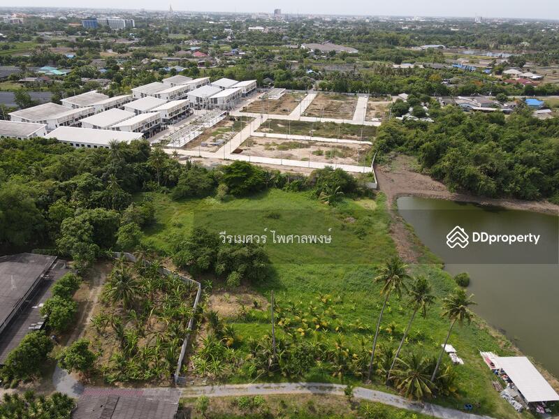 ขายถูก! ที่ดินหลัง ม.ราชภัฏนครปฐม อ.เมืองนครปฐม (เหมาะสร้างบ้านจัดสรร) เนื้อที่ 7-2-80.5 ไร่