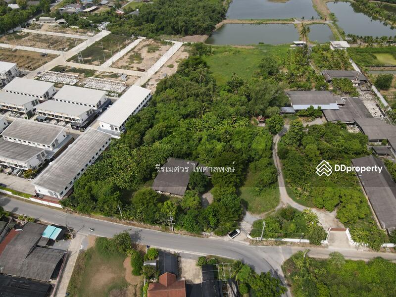 ขายถูก! ที่ดินหลัง ม.ราชภัฏนครปฐม อ.เมืองนครปฐม (เหมาะสร้างบ้านจัดสรร) เนื้อที่ 7-2-80.5 ไร่