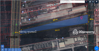 ขาย - ที่ดิน ติดถนนพหลโยธิน ใกล้โรงกษาปณ์ คลองหนึ่ง คลองหลวง ปทุมธานี, ปทุมธานี