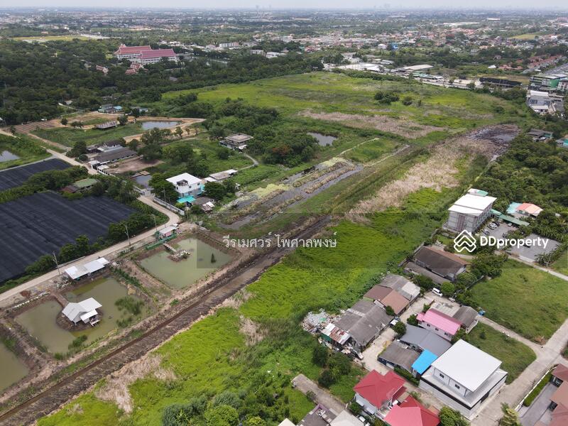 ขายที่ดิน พุทธมณฑลสาย 4—ติดถนนใหญ่กว้าง 8 เลน (เหมาะสร้างโครงการ จัดสรร แนวราบ) 110-0-26 ไร่ 