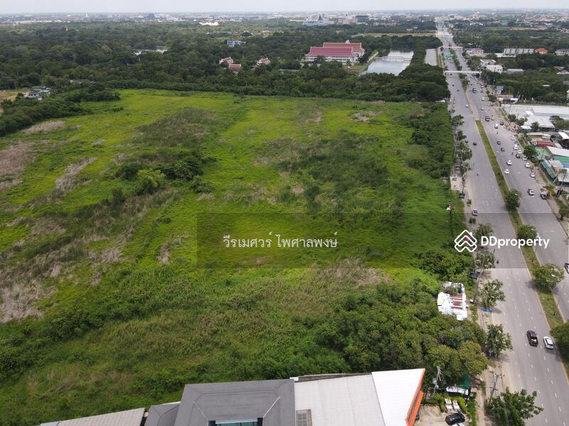 ขายที่ดิน พุทธมณฑลสาย 4—ติดถนนใหญ่กว้าง 8 เลน (เหมาะสร้างโครงการ จัดสรร แนวราบ) 110-0-26 ไร่ 