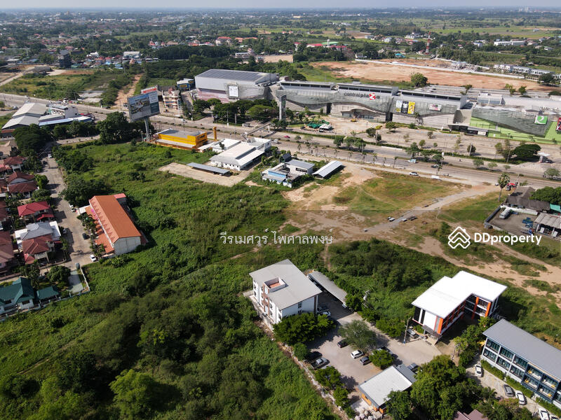 ขายที่ดิน อ.เมืองพิษณุโลก—ติดถนนหมายเลข 12 (ฝั่งตรงข้าม Central Plaza) 22-3-2.4 ไร่ 