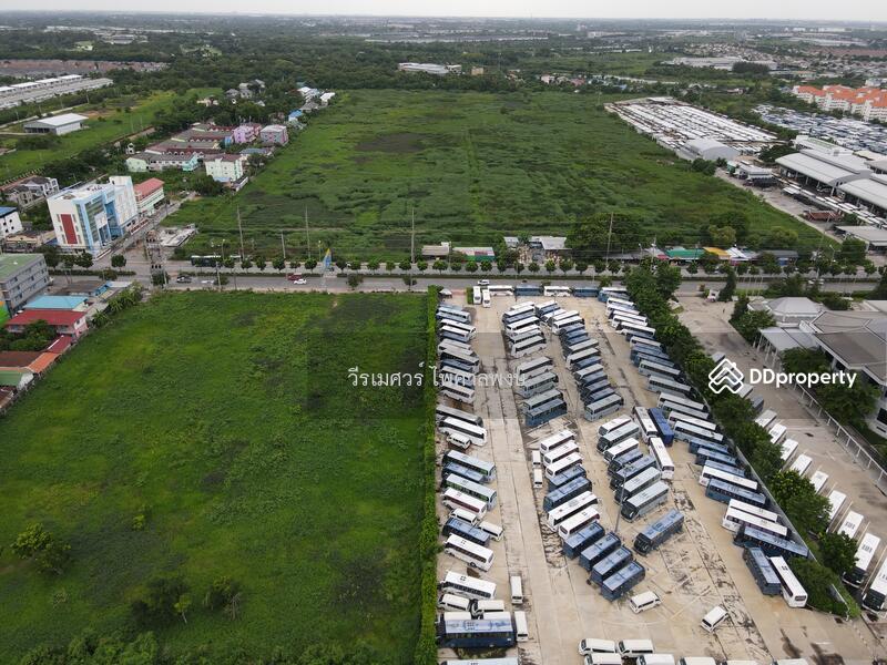 ขายที่ดิน ลาดกระบัง ติดถนนลาดกระบัง—ใกล้สุวรรณภูมิ Airport (เหมาะสร้างโครงการจัดสรร) 83-2-28 ไร่ 