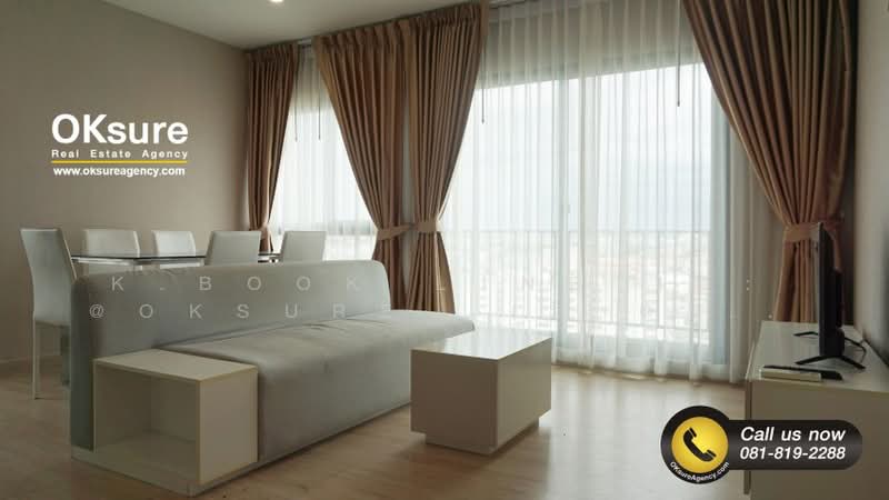The Parkland Phetkasem-Thapra, Bangkok, 99 Petchkasem Road, Wat Tha Pra, Bangkok Yai, Bangkok, 2 Bedrooms, 64 sqm, Condo For Rent, by K.Book LINE ID: @oksure (มี @ ด้วย), 9410196 - DDproperty.com