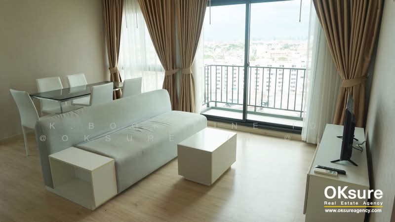 The Parkland Phetkasem-Thapra, Bangkok, 99 Petchkasem Road, Wat Tha Pra, Bangkok Yai, Bangkok, 2 Bedrooms, 64 sqm, Condo For Rent, by K.Book LINE ID: @oksure (มี @ ด้วย), 9410196 - DDproperty.com