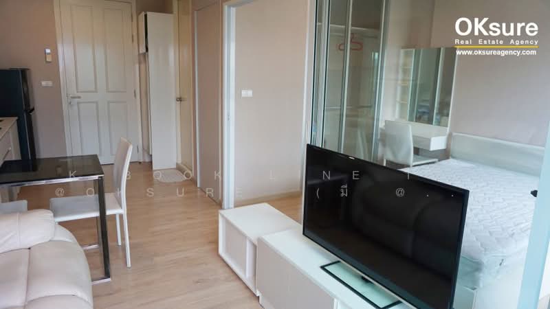 The Parkland Phetkasem-Thapra, Bangkok, 99 Petchkasem Road, Wat Tha Pra, Bangkok Yai, Bangkok, 1 Bedroom, 32 sqm, Condo For Rent, by K.Book LINE ID: @oksure (มี @ ด้วย), 9410518 - DDproperty.com