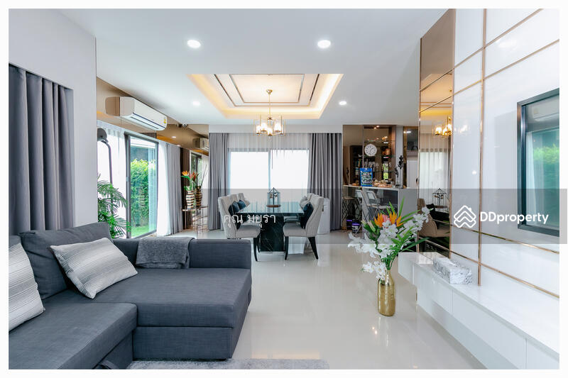 Centro Bangna Km.7 : เซนโทร บางนา กม.7, สมุทรปราการ, ถนนบัวนครินทร์, บางแก้ว, บางพลี, สมุทรปราการ, 240 ตร.ม., บ้านเดี่ยว ขาย, โดย Mayura Dechyotha, 9531734 - ห้องนั่งเล่น - DDproperty.com