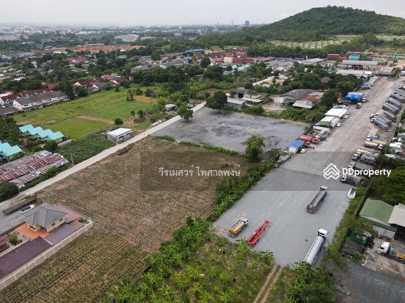 ขายถูกมาก! ที่ดินใกล้ท่าเรือแหลมฉบัง อ.ศรีราชา จ.ชลบุรี (เหมาะสร้างโกดังและคลังสินค้า) 3-1-96 ไร่ 