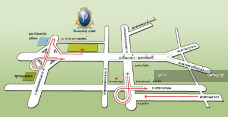 ขายที่ดินเปล่า โครงปัญจทรัพย์ พาร์ค ปิ่นเกล้า 160 ตรว. 