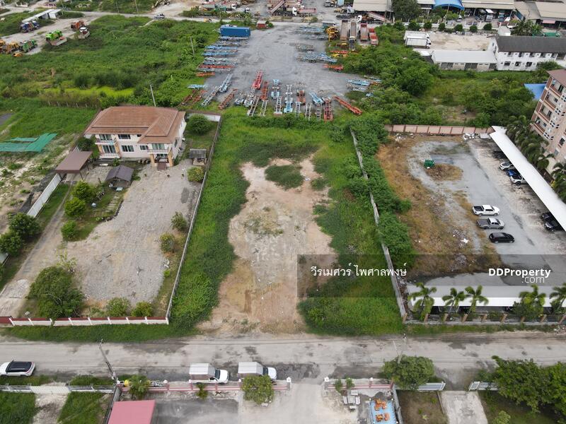 ขายที่ดิน ถนนบางนา-ตราด #ข้าง ม.หัวเฉียวเฉลิมพระเกียรติ (เหมาะสร้างบ้าน +Apartment) 1-1-87.3 ไร่