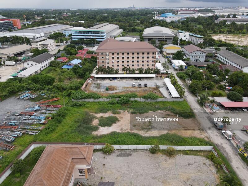 ขายที่ดิน ถนนบางนา-ตราด #ข้าง ม.หัวเฉียวเฉลิมพระเกียรติ (เหมาะสร้างบ้าน +Apartment) 1-1-87.3 ไร่ 