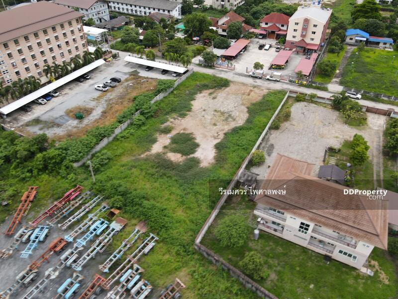 ขายที่ดิน ถนนบางนา-ตราด #ข้าง ม.หัวเฉียวเฉลิมพระเกียรติ (เหมาะสร้างบ้าน +Apartment) 1-1-87.3 ไร่ 