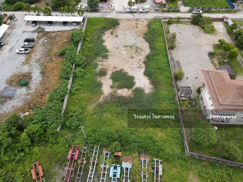 ขายที่ดิน ถนนบางนา-ตราด #ข้าง ม.หัวเฉียวเฉลิมพระเกียรติ (เหมาะสร้างบ้าน +Apartment) 1-1-87.3 ไร่ 