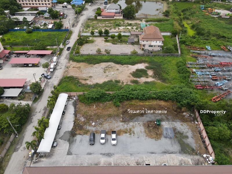 ขายที่ดิน ถนนบางนา-ตราด #ข้าง ม.หัวเฉียวเฉลิมพระเกียรติ (เหมาะสร้างบ้าน +Apartment) 1-1-87.3 ไร่ 