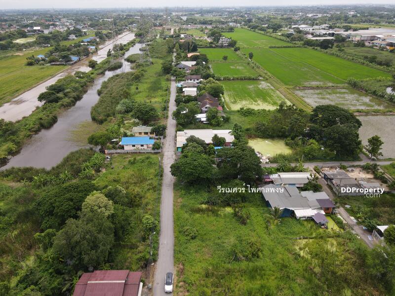 ขายที่ดิน คลองสามวา กรุงเทพมหานคร (เหมาะสร้างบ้าน + สำนักงาน + Townhome) เนื้อที่ 100 ตร.ว. 