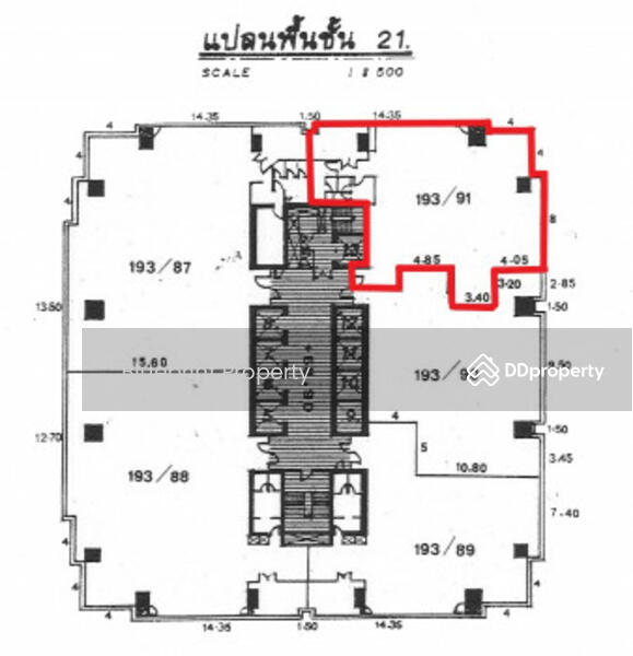 Lake Ratchada, Bangkok, , Khlong Toei, Bangkok, , 234 sqm, Office Space For Rent, by Thai Real Estate Broker Association (TREBA), 9646400 - DDproperty.com