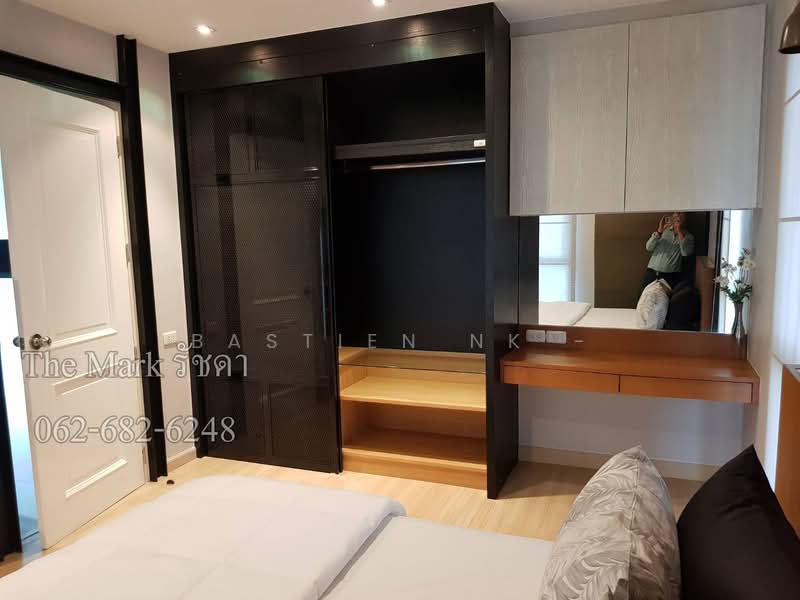 The Mark Ratchada-Airport Link, Bangkok, Chaturathit Road, Makkasan, Ratchathewi, Bangkok, 2 Bedrooms, 102 sqm, Condo For Rent, by Khun Bastien, 9716617 - DDproperty.com