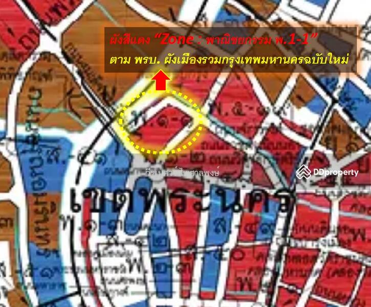 ขายที่ดิน ถนนข้าวสาร เหมาะทำการค้า 171 ตารางวา (ใกล้วัดชนะสงคราม หน้ากว้าง 20 m.) 