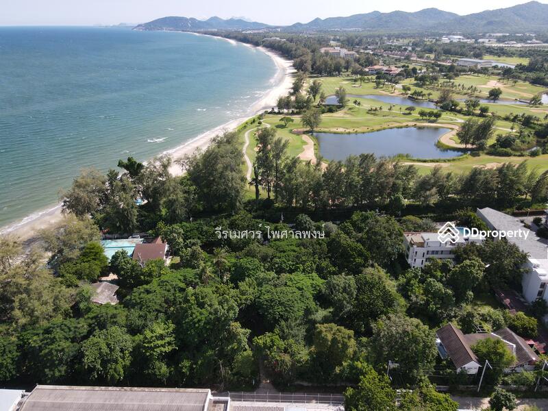 ขายที่ดิน หัวหิน ติดทะเล-หน้ากว้าง 70 เมตร (เหมาะสร้างบ้านพักตากอากาศ +Resort +ร้านอาหาร) 3-0-5 ไร่ 