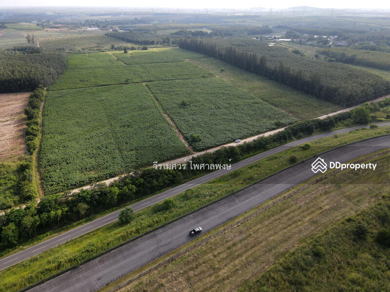 ขายที่ดิน EEC สร้างคลังสินค้าและโกดัง—ถนน 3574 จ.ระยอง (ใกล้ นิคมอีสเทิร์นซีบอร์ด) 103-0-39 ไร่