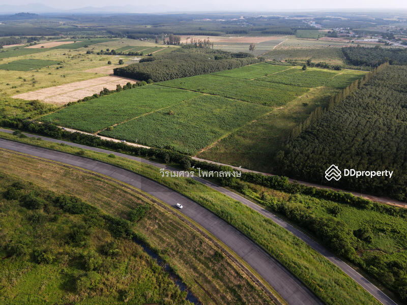 ขายที่ดิน EEC สร้างคลังสินค้าและโกดัง—ถนน 3574 จ.ระยอง (ใกล้ นิคมอีสเทิร์นซีบอร์ด) 103-0-39 ไร่