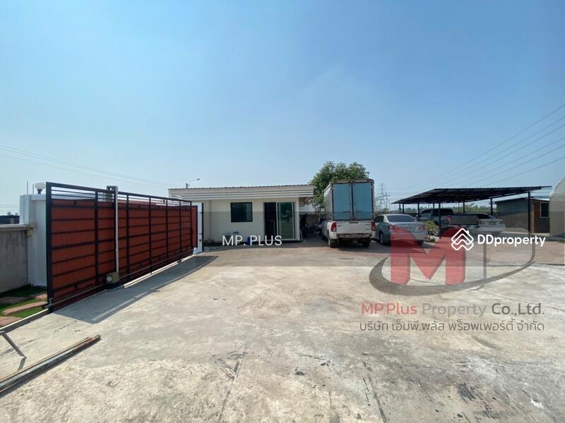 For Sale - ขายโกดังพร้อมบ้านพีกอาศัย ขนาด1ไร่ บนพื้นที่สีม่วง ไทรน้อย นนทบุรี, Nonthaburi