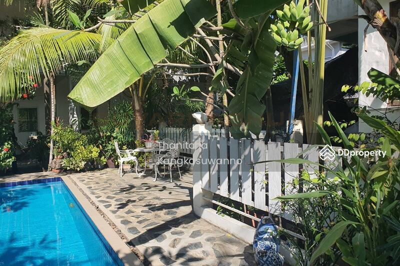 For Sale - For sale, 3-story apartment, 264 square wah, with detached house, swimming pool, Bearing, Samrong, Samut Prakan