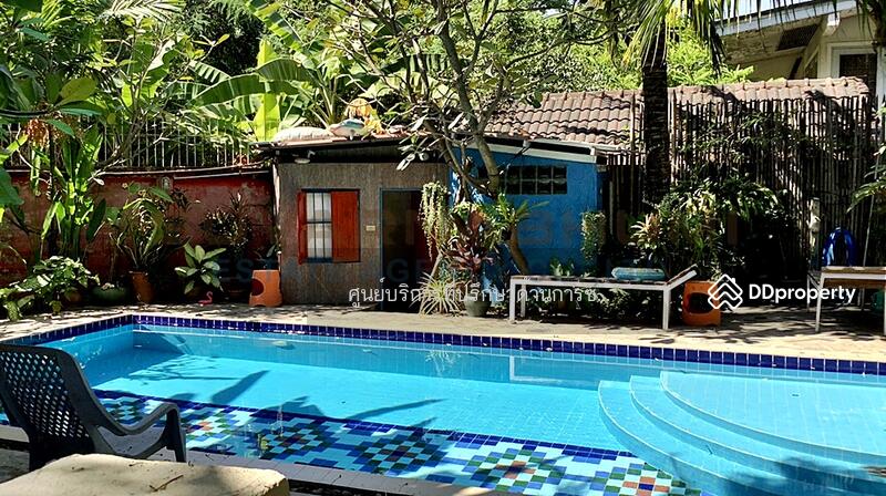 For Sale - For sale, 3-story apartment, 264 square wah, with detached house, swimming pool, Bearing, Samrong, Samut Prakan