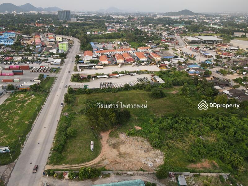 ขายที่ดิน ศรีราชา—ถนนแหลมฉบังสาย 3  จ.ชลบุรี 13-2-7.5 ไร่ (ใกล้ ท่าเรือ และนิคมแหลมฉบัง) 