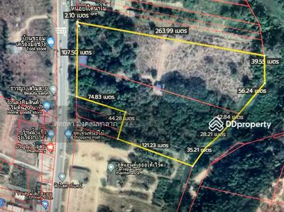 ขาย - ขายที่ดิน 23 ไร่ ติดริมถนนบ้านนา-แก่งคอย ต.ชะอม อ.แก่งคอย สระบุรี, สระบุรี