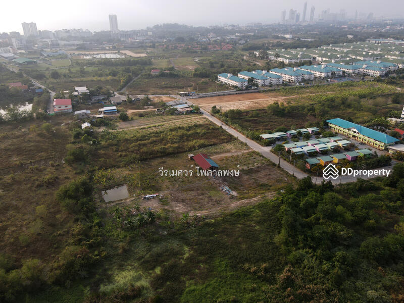 ขายถูกมาก! ที่ดินนาจอมเทียน พัทยา-ติดถนน 2 เลน (ใกล้ถนนสุขุมวิท และ มิโมซ่า-พัทยา) 2-0-0 ไร่