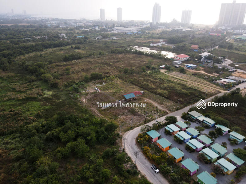 ขายถูกมาก! ที่ดินนาจอมเทียน พัทยา-ติดถนน 2 เลน (ใกล้ถนนสุขุมวิท และ มิโมซ่า-พัทยา) 2-0-0 ไร่