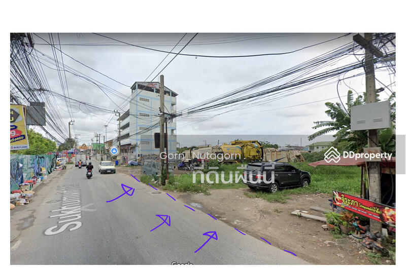 ขาย - ที่เปล่ากลางซอนวัดด่าน 3 ไรกว่า ตรงข้ามโกลเด้นนีโอ, สมุทรปราการ