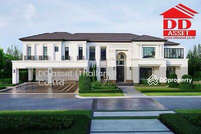 ขาย - ขายบ้านหรู บ้านเดี่ยว แสนสิริพัฒนาการ หลังมุม Baan Sansiri Pattanakan ใกล้สนามบินสุวรรณภูมิ, กรุงเทพ