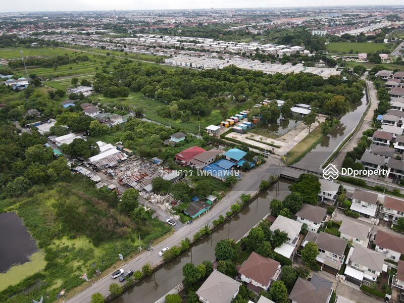 ขายที่ดิน สายไหม-วัชรพล-เพิ่มสิน-ออเงิน (เหมาะทำหมู่บ้านจัดสรร + คลังสินค้า) 35-2-47 ไร่