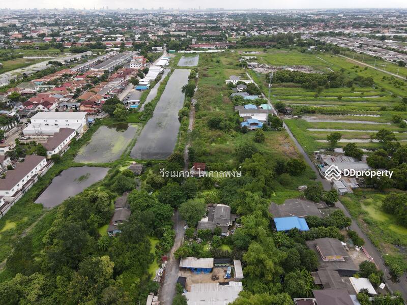 ขายที่ดิน สายไหม-วัชรพล-เพิ่มสิน-ออเงิน (เหมาะทำหมู่บ้านจัดสรร + คลังสินค้า) 35-2-47 ไร่ 