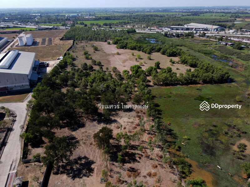 ขายถูกที่สุด! ที่ดินปทุมธานี ติดถนนกาญจนาภิเษก-กว้าง 12 เลน (เหมาะทำ คลังสินค้า + ปั๊มน้ำมัน + โรงงา