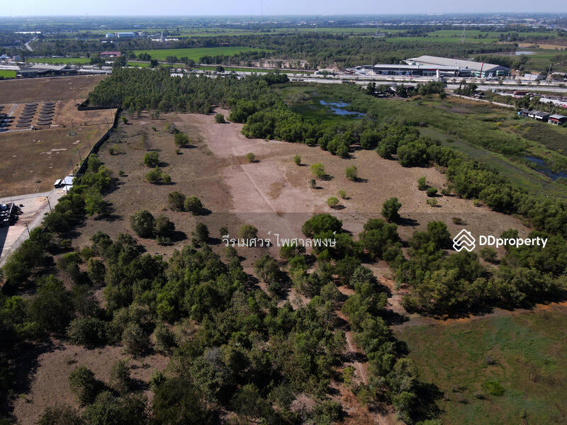 ขายถูกที่สุด! ที่ดินปทุมธานี ติดถนนกาญจนาภิเษก-กว้าง 12 เลน (เหมาะทำ คลังสินค้า + ปั๊มน้ำมัน + โรงงา