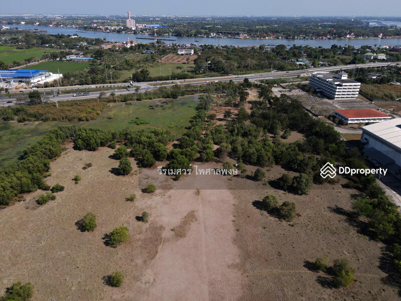 ขายถูกที่สุด! ที่ดินปทุมธานี ติดถนนกาญจนาภิเษก-กว้าง 12 เลน (เหมาะทำ คลังสินค้า + ปั๊มน้ำมัน + โรงงา