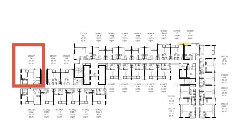 The Line Phahon-Pradipat, Bangkok, 21 Pradiphat Road, Samsen Nai, Phaya Thai, Bangkok, 2 Bedrooms, 53 sqm, Condo For Sale, by Techatat Chosoongnern, 9995815 - DDproperty.com