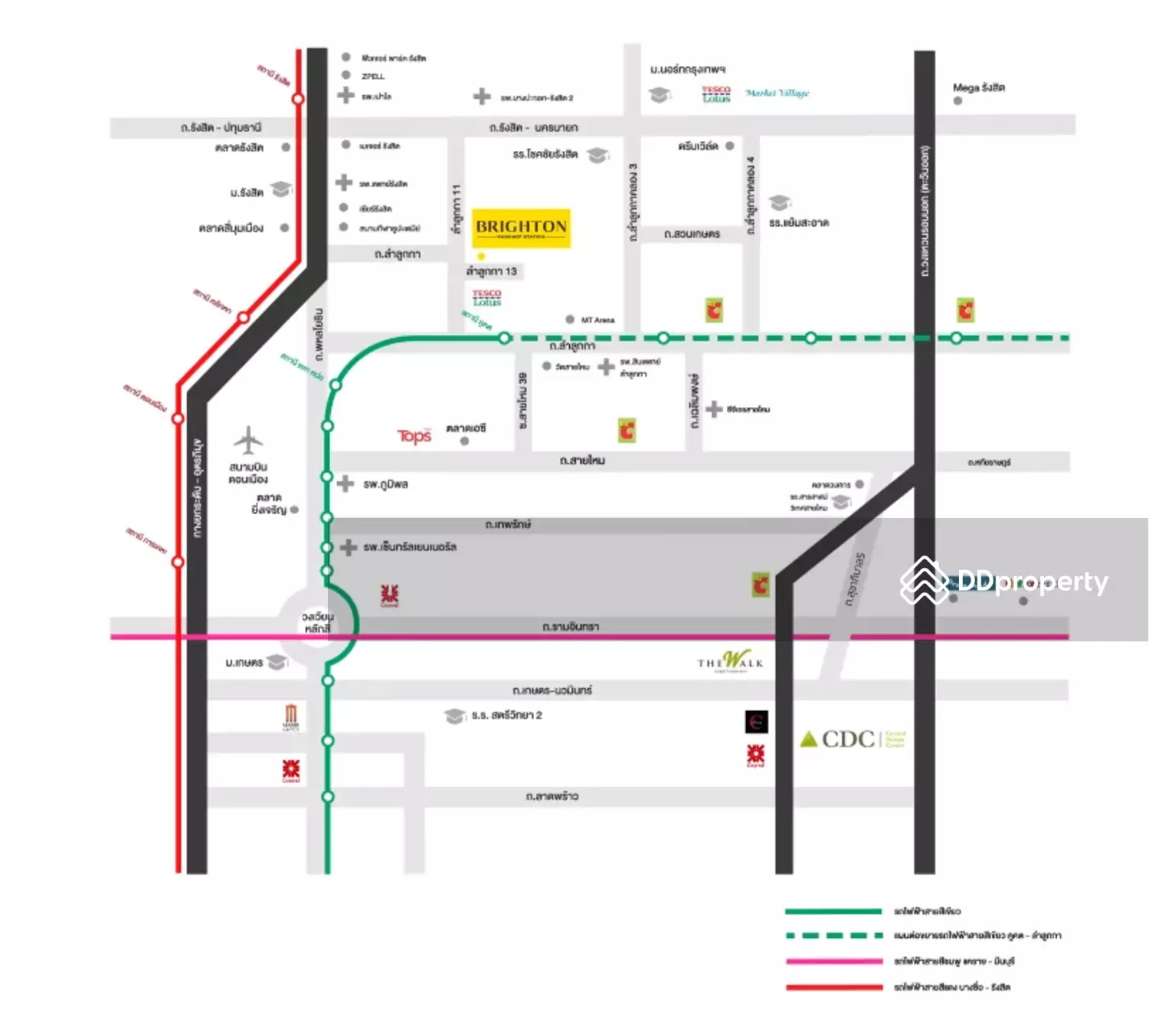 แผนผังโครงการ