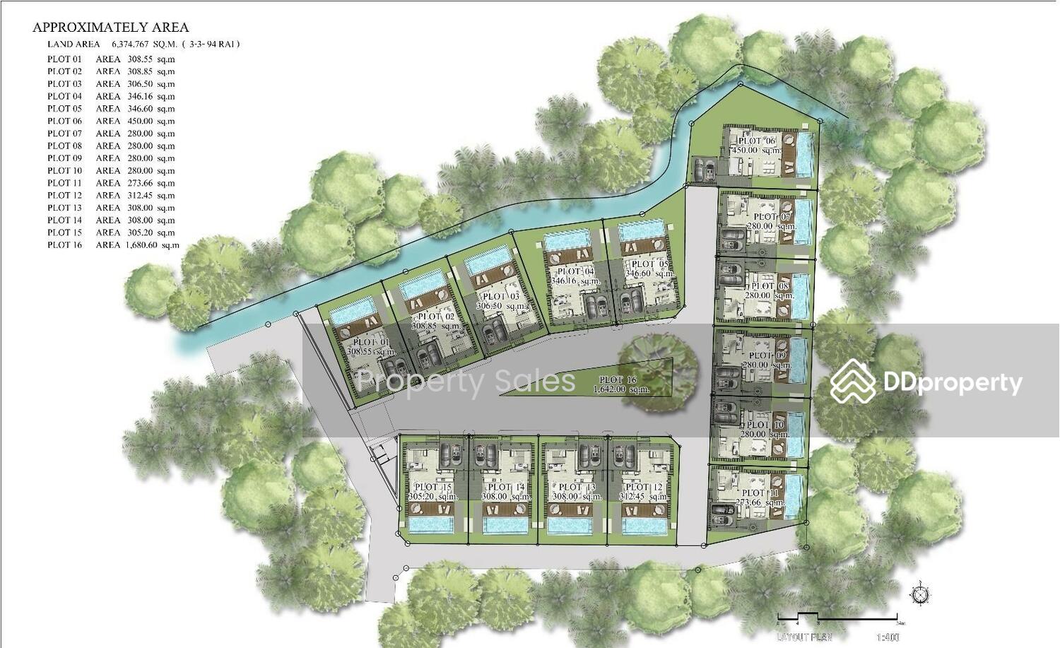 แผนผังโครงการ