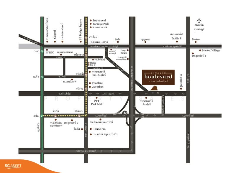 Bangkok Boulevard Bangna-Srinakarin : บางกอก บูเลอวาร์ด บางนา-ศรีนครินทร์, สมุทรปราการ, 168 95 Moo 2 Namdang-Bangplee Rd, บางแก้ว, บางพลี, สมุทรปราการ, , บ้านเดี่ยว ขาย, โดย Property Sales, 11110411 - DDproperty.com